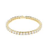 Big Daddy 4mm Gold Tennis Bracelet