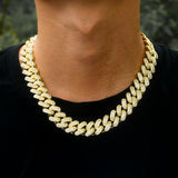 Big Daddy 18mm Gold & Cuban Link Chain