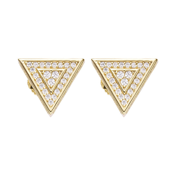 Big Daddy Triangle Stud Earring