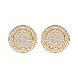 Big Daddy All Pave Round Earring