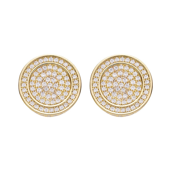 Big Daddy All Pave Round Earring