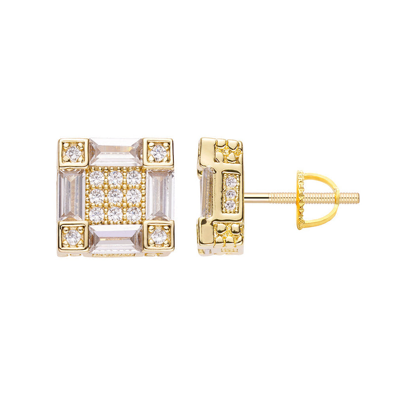 Big Daddy Emerald Cut Baguette Earring