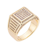 Big Daddy Square Iced Out Ring