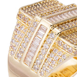 Big Daddy Luxe Iced Out Baguette Ring