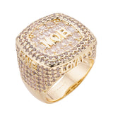 Big Daddy "MOB" Iced out Baguette Ring