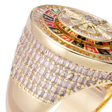 Big Daddy Roulette Baguette Ring