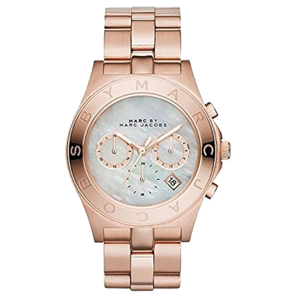 Marc by Marc Jacobs Blade Rose women's stainless steel watch MBM8637