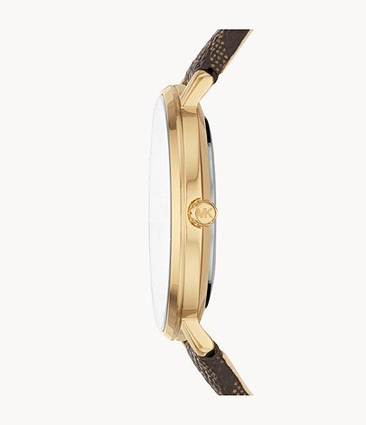 Michael Kors Pyper Quartz Crystal White Dial Ladies Watch MK2857