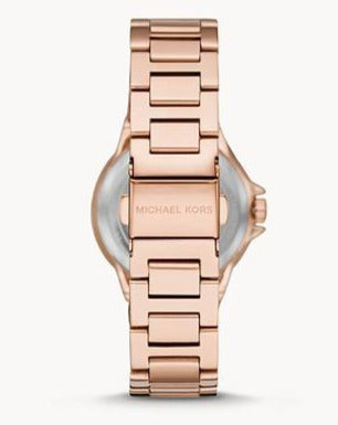 Michael Kors Camille Chronograph Quartz Crystal White Dial Ladies Watch MK6845