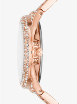 Michael Kors Camille Multifunctional Crystals Rose Gold Dial Rose Gold Steel Strap Watch for Women - MK6961 mk6961 - Image 2