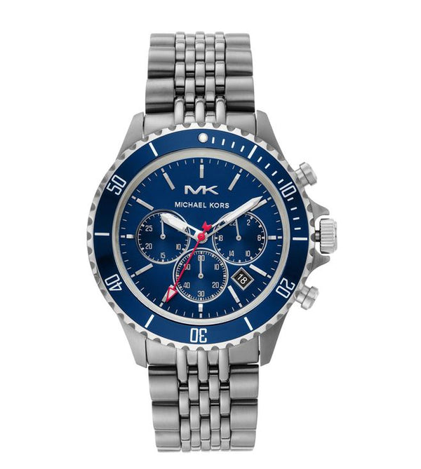 Michael Kors Quartz Bayville Chronograph Blue Dial Men's Watch MK8727