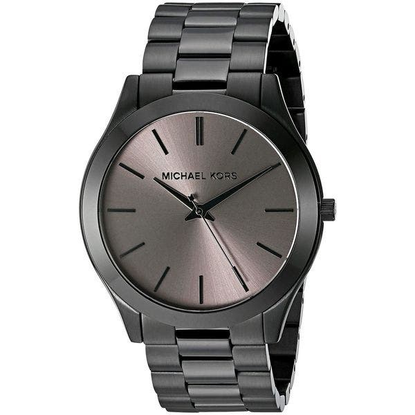 Michael Kors Slim Runway Black Dial Men's Watch  MK8507 - Watches of Australia