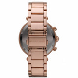 Michael Kors Parker Chronograph Purple Dial Rose Ladies Watch MK6169