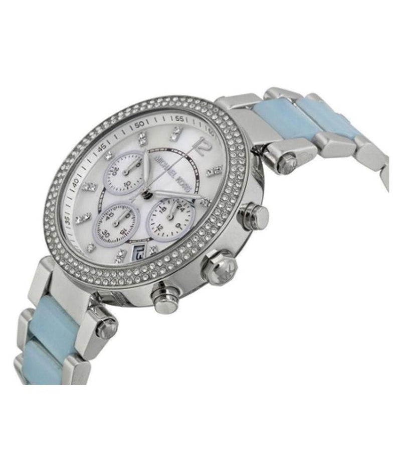 Michael Kors Parker Mother of Pearl Dial Ladies Watch MK6138 - Watches of Australia #3