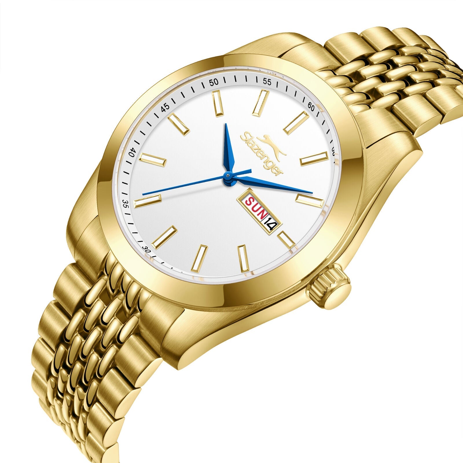 Slazenger Gold Stainless Steel Watch SL.9.2579.1.130