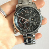 Guess Horizon Chronograph Black Dial Men's Watch#W0379G1 - Watches of Australia #2