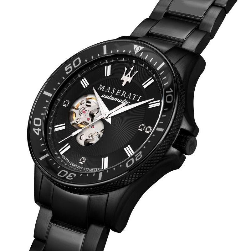 Maserati Sfida Diamonds Mechanical Men's Watch R8823140005 - Watches of Australia #6