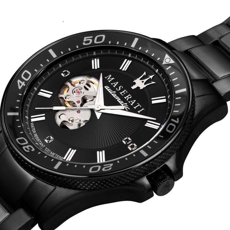 Maserati Sfida Diamonds Mechanical Men's Watch R8823140005 - Watches of Australia #8