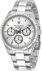 Maserati Silver Stainless-Steel Quartz Men's Watch  R8853100018 - Watches of Australia