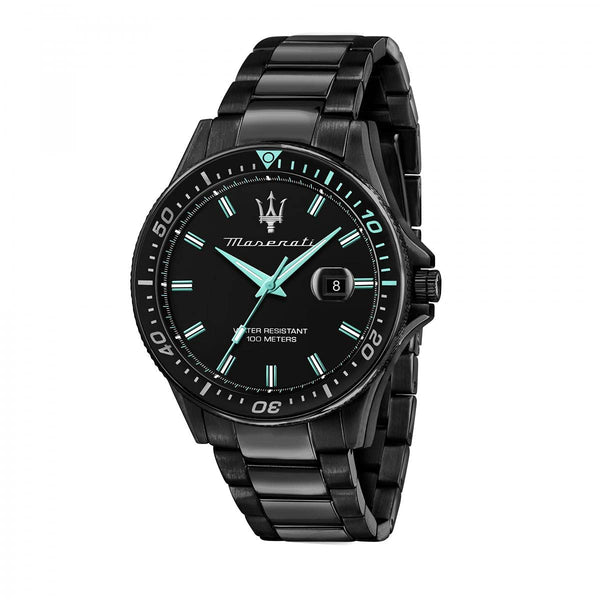 Maserati Sfida Analog Black Dial Men's Watch  R8853144001 - Watches of Australia