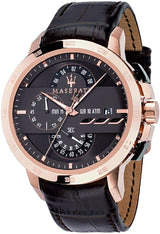 Maserati Chronograph Brown Dial Leather Men's Watch  R8871619001 - Watches of Australia