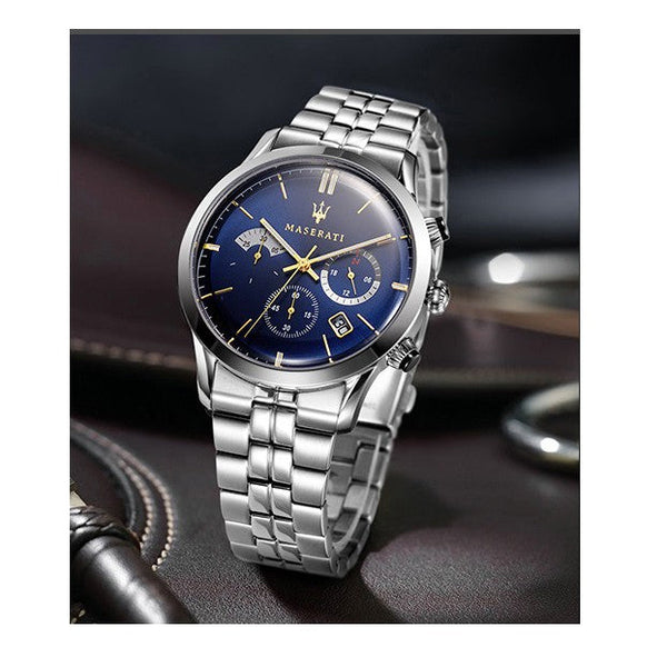 Maserati Ricordo Chronograph Blue Dial Men's Watch R8873633001