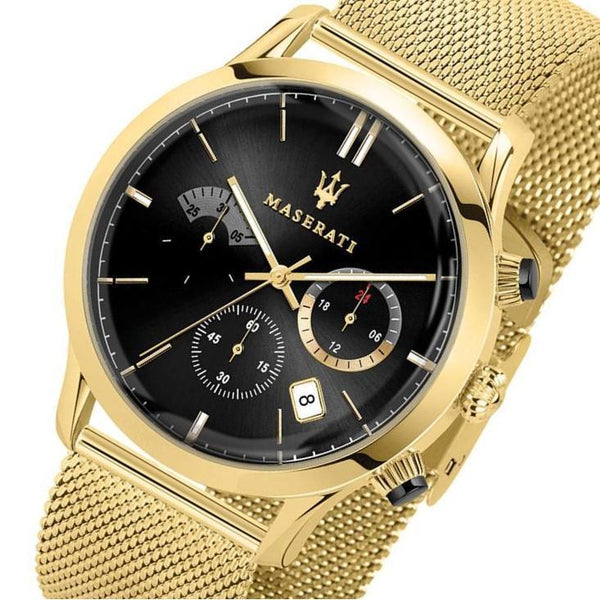 Maserati Ricordo Chronograph Black Dial Men's Watch#R8873633003 - Watches of Australia #2