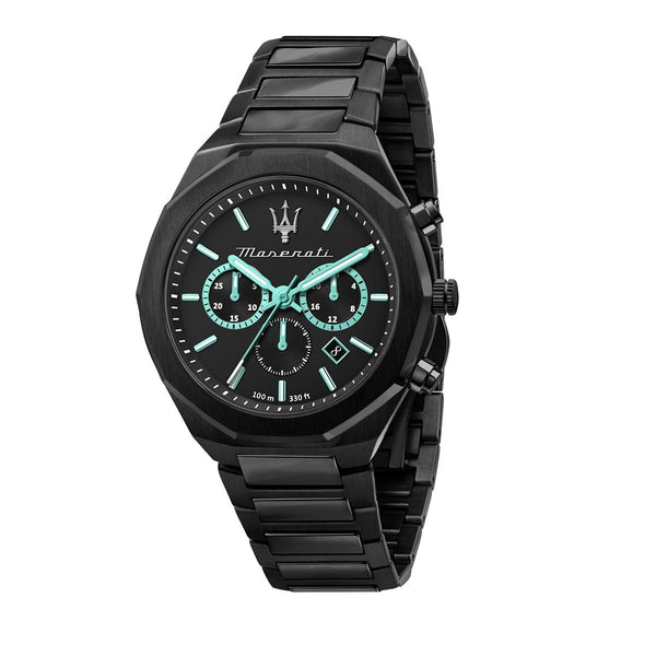 Maserati Stile Analog Black Dial Men's Watch  R8873644001 - Watches of Australia