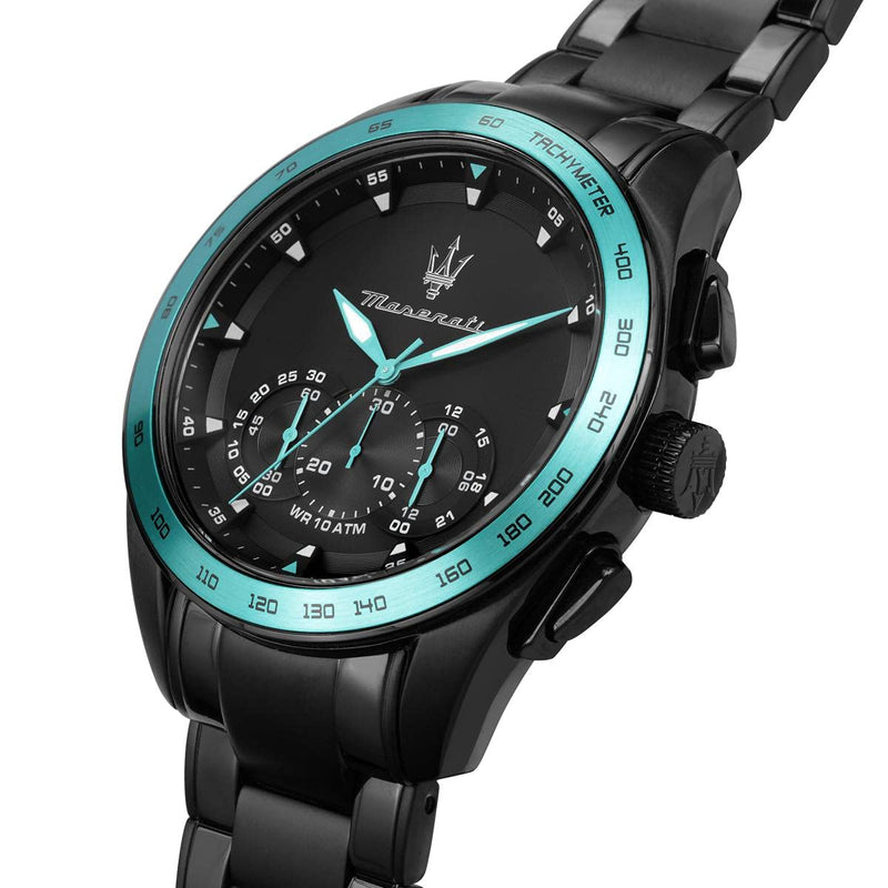 Maserati Traguardo Analog Black Dial Men's Watch R8873644002 - Watches of Australia #4
