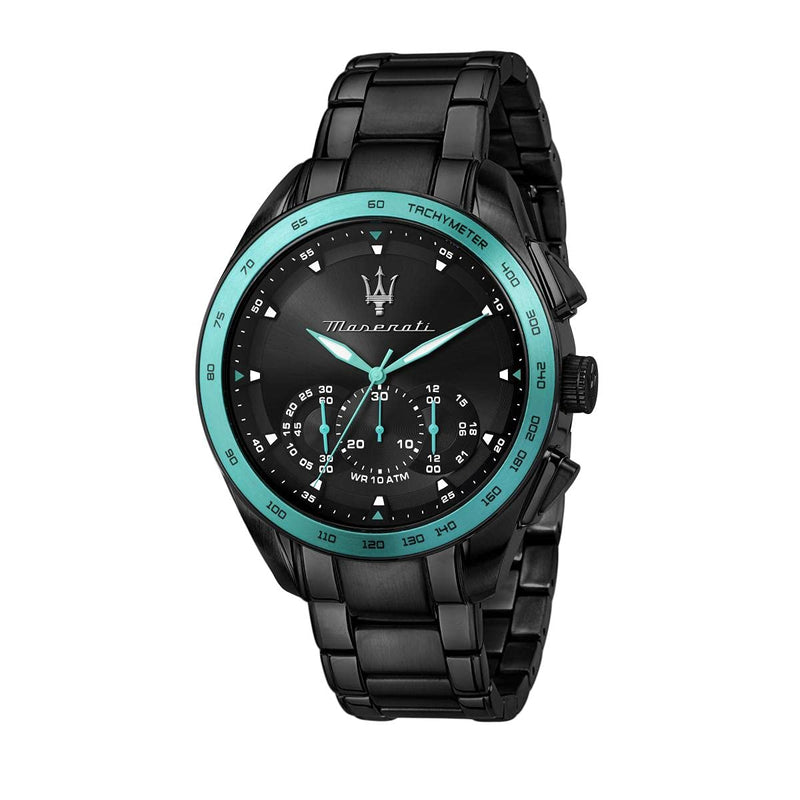 Maserati Traguardo Analog Black Dial Men's Watch  R8873644002 - Watches of Australia
