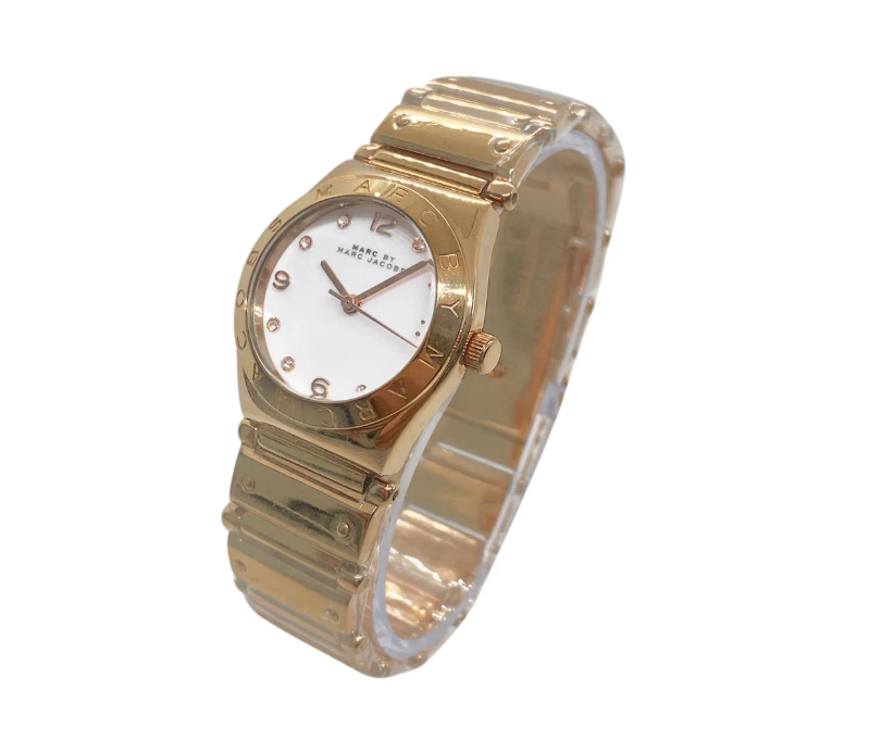 Marc By Marc Jacobs Amy Glitz Markers Rose Gold Watch MBM8559