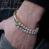 Big Daddy 3mm Gold Tennis Bracelet