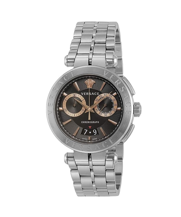 Versace Aion Chronograph Silver Men's Watch VE1D01019 - The Watches Men & CO #2