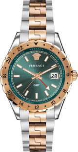 Versace Hellenyium Two-Tone Green Dial Men's Watch  V11050015 - Watches of Australia