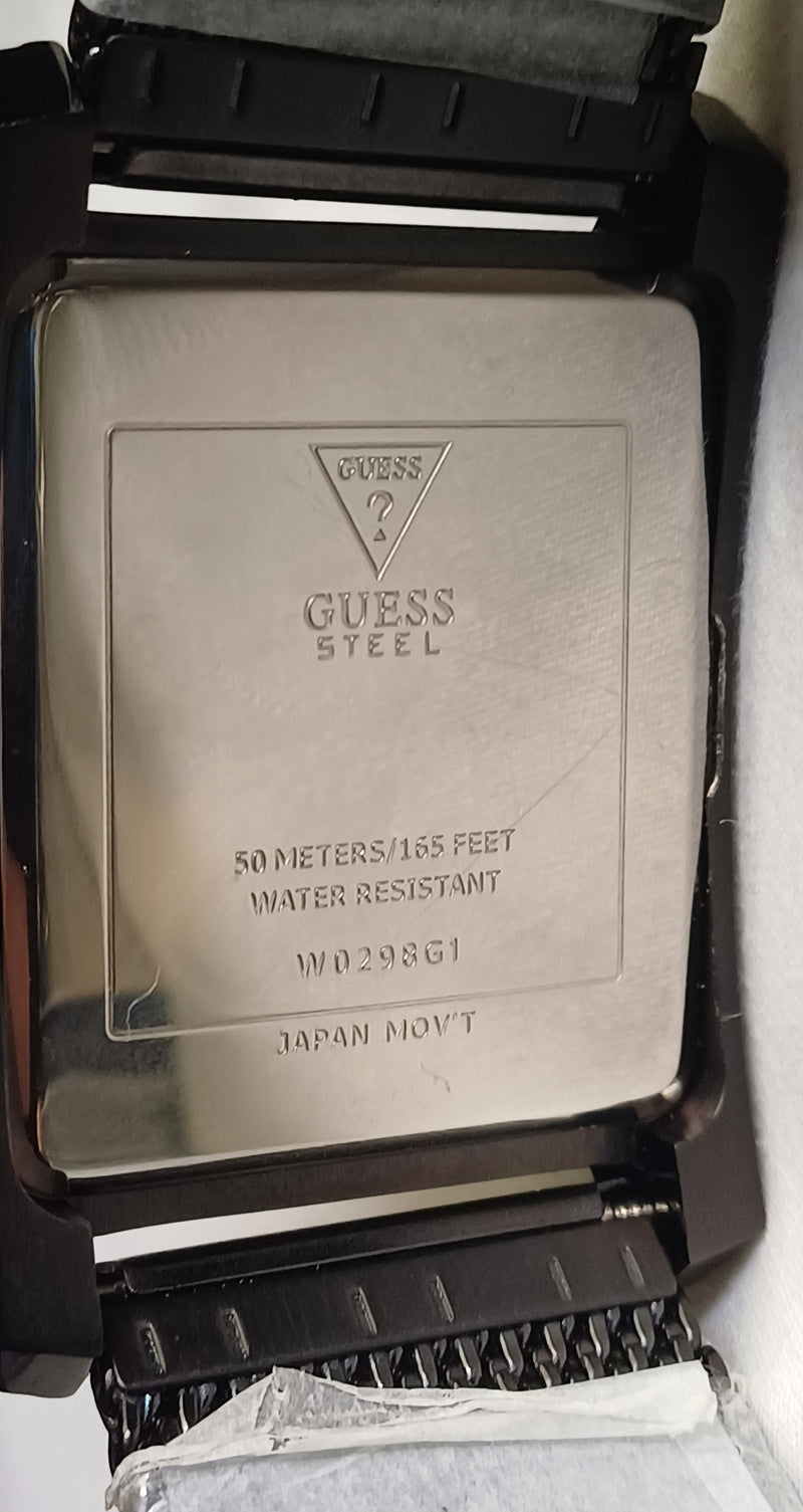 Guess Montre Homme All Black Women's Watch W0298G1 (DEFECT)