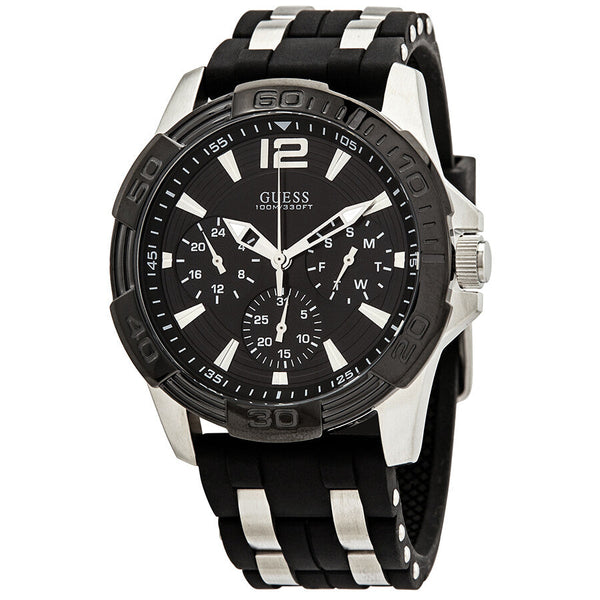 Guess Oasis Quartz Black Dial Men's Watch W0366G1