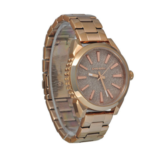 Diesel Nuki Rose Gold Dial Ladies Watch DZ5502