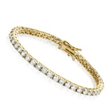 Big Daddy 3mm Gold Tennis Bracelet