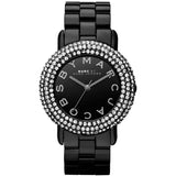 Marc By Marc Jacobs Marci Black Crystal Ladies Watch  MBM3193 - Watches of Australia