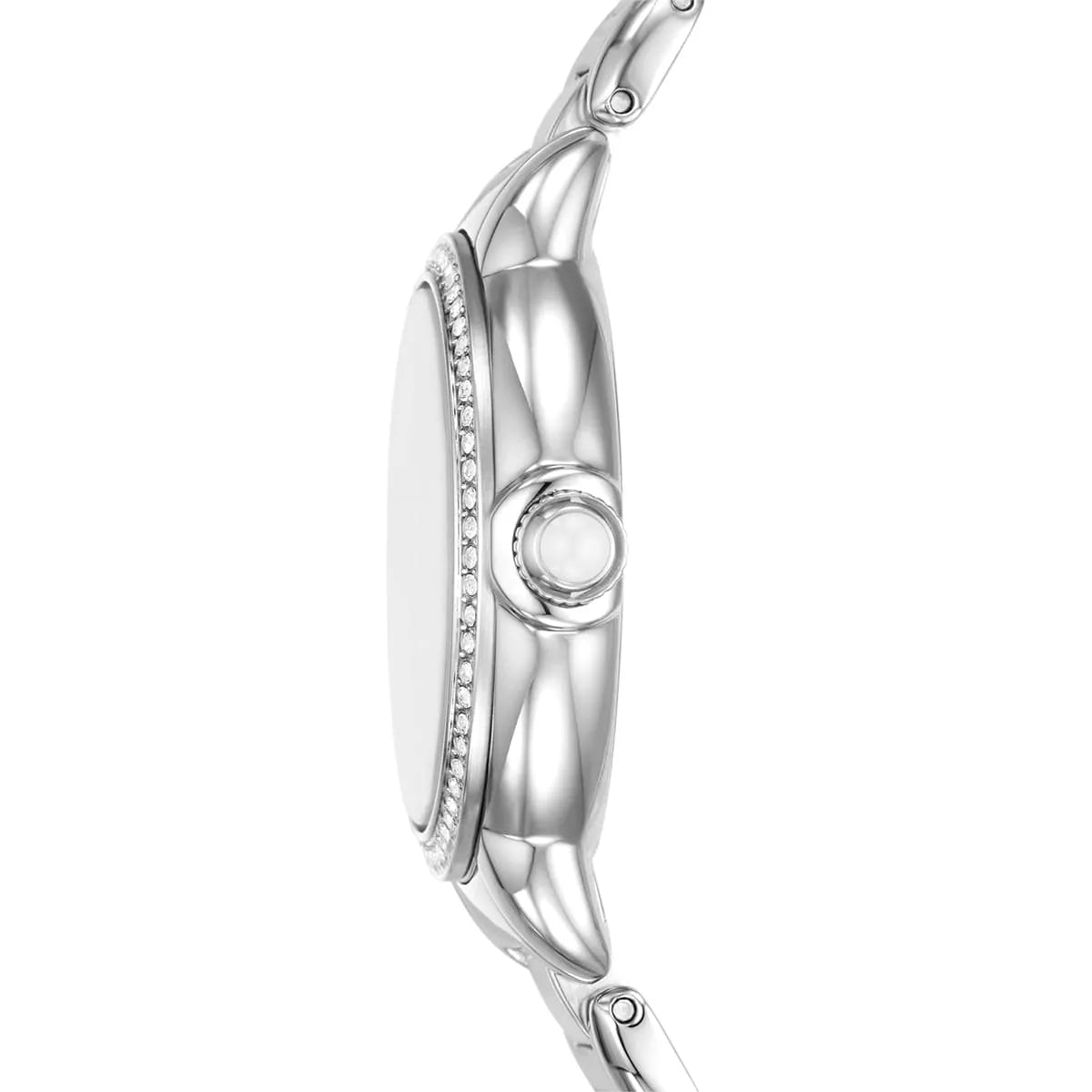 Emporio Armani Mia White MOP Silver Men's Watch - AR11596