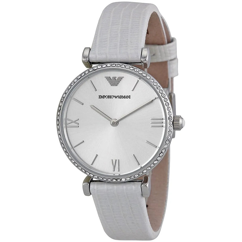 Emporio Armani Silver Ladies Watch - AR1680 AR1680 - Image 2
