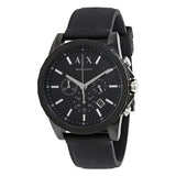Armani Exchange Active Chronograph All Black Multifunction Watch AX1326