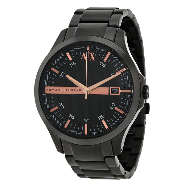 Armani Exchange Black Dial Black Ion-plated Men's Watch AX2150 - BigDaddy Watches