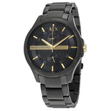 Armani Exchange Black Dial Black PVD Men's Watch AX2121 - BigDaddy Watches