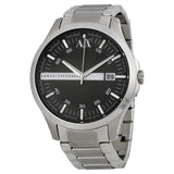 Armani Exchange Black Dial Stainless Steel Men's Watch AX2103 - BigDaddy Watches