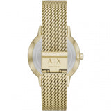 Armani Exchange Cayde Gold Mesh Men's Watch - AX2715