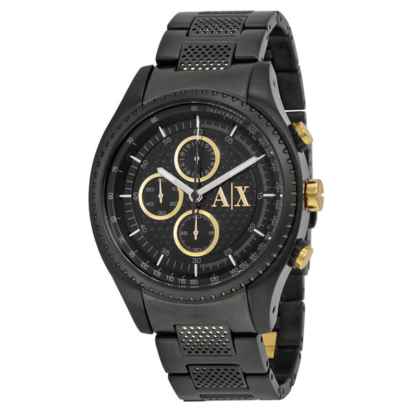 Armani Exchange Chronograph Black Dial Men's Watch AX1604 - BigDaddy Watches