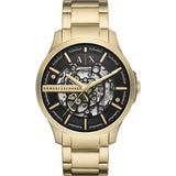 Armani Exchange Hampton Automatic Gold Men's Watch - AX2419