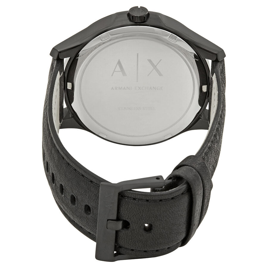 Armani Exchange Hampton All Black Date Watch - AX2400