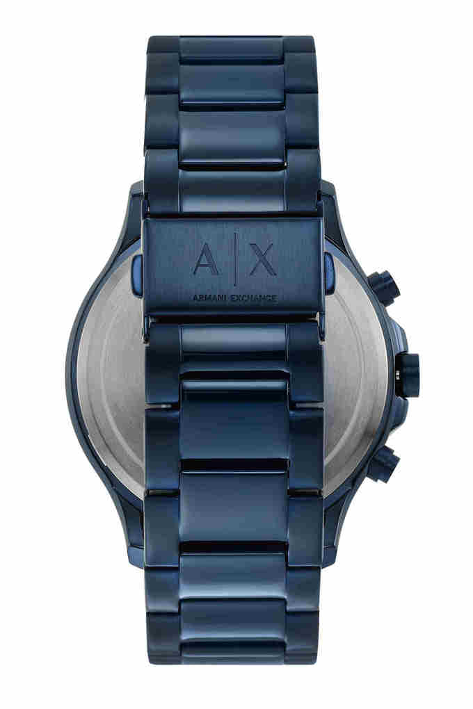 Armani Exchange Hampton Chronograph Quartz Blue Dial Men’s Watch AX2430 - Watch